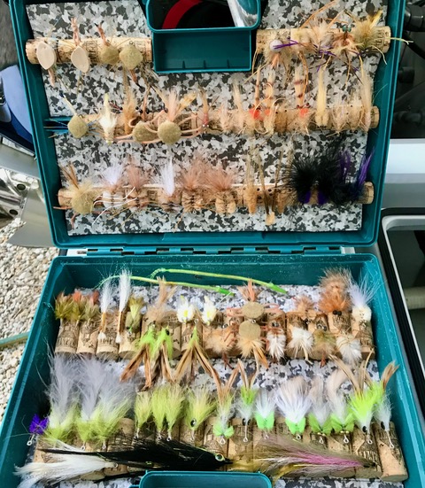 Saltwater flies used for fly fishing the Florida Keys and Key West