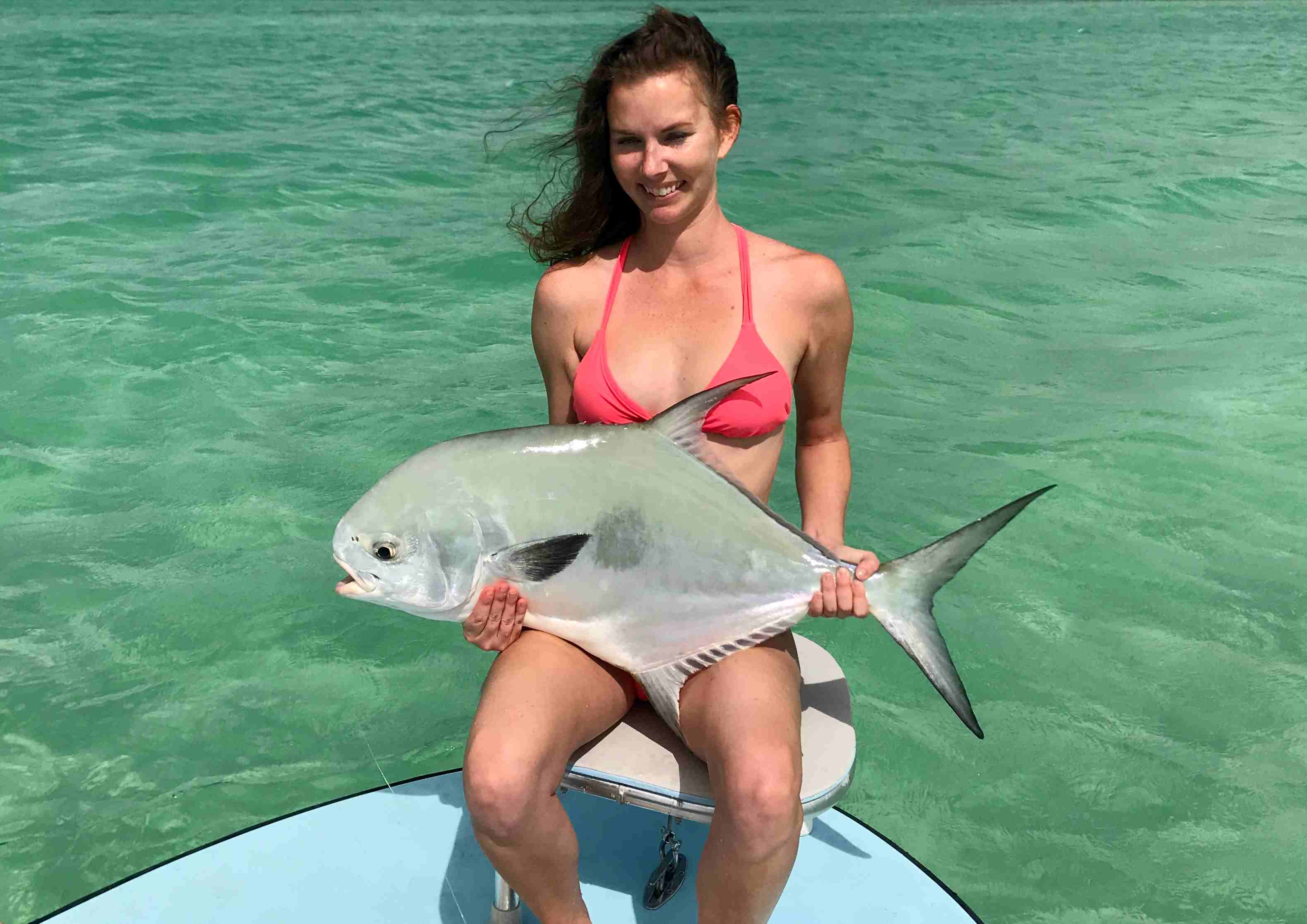 Permit fishing the flats with light-tackle